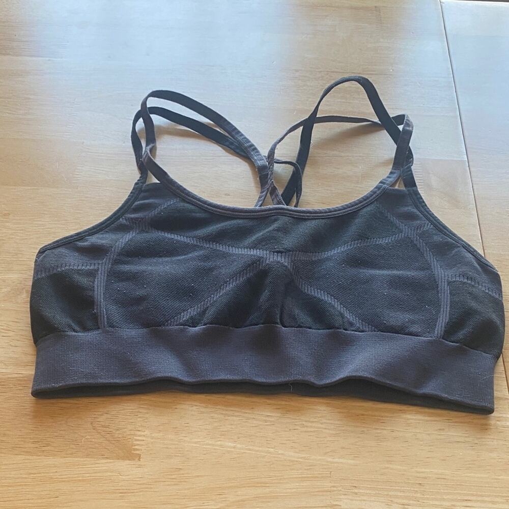 Champion Black Strappy Sports Bra